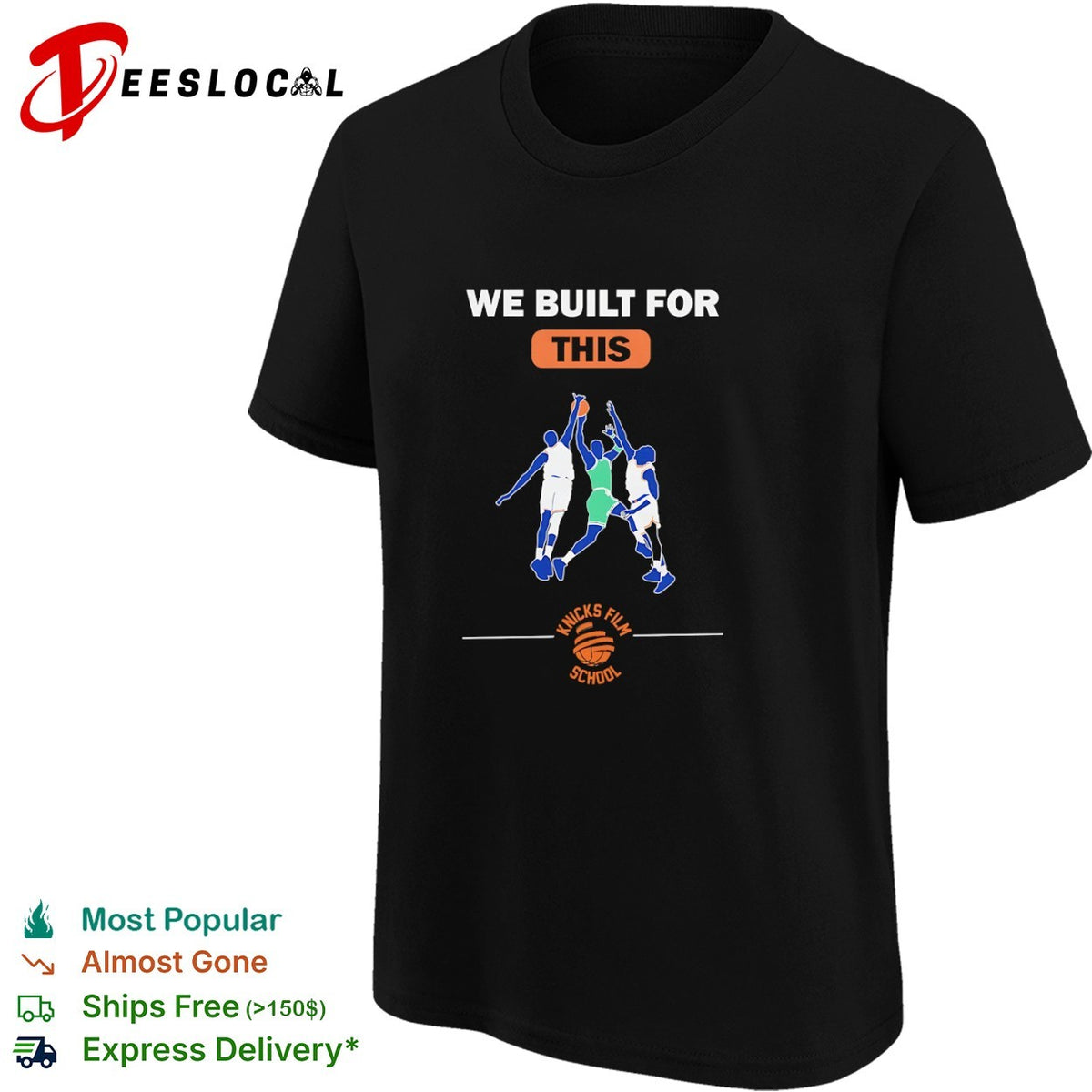 We Built for This Knicks Film School shirt