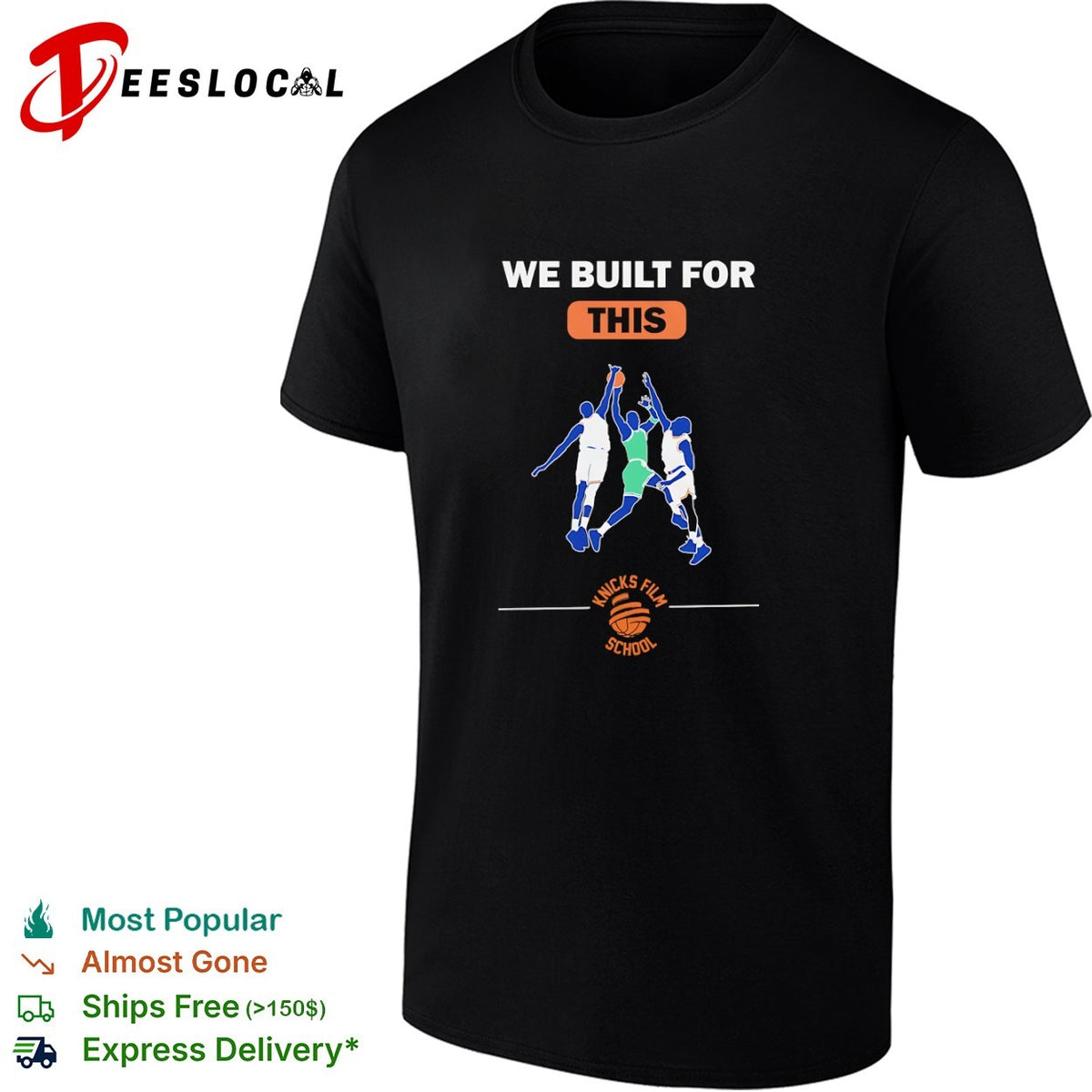 We Built for This Knicks Film School shirt