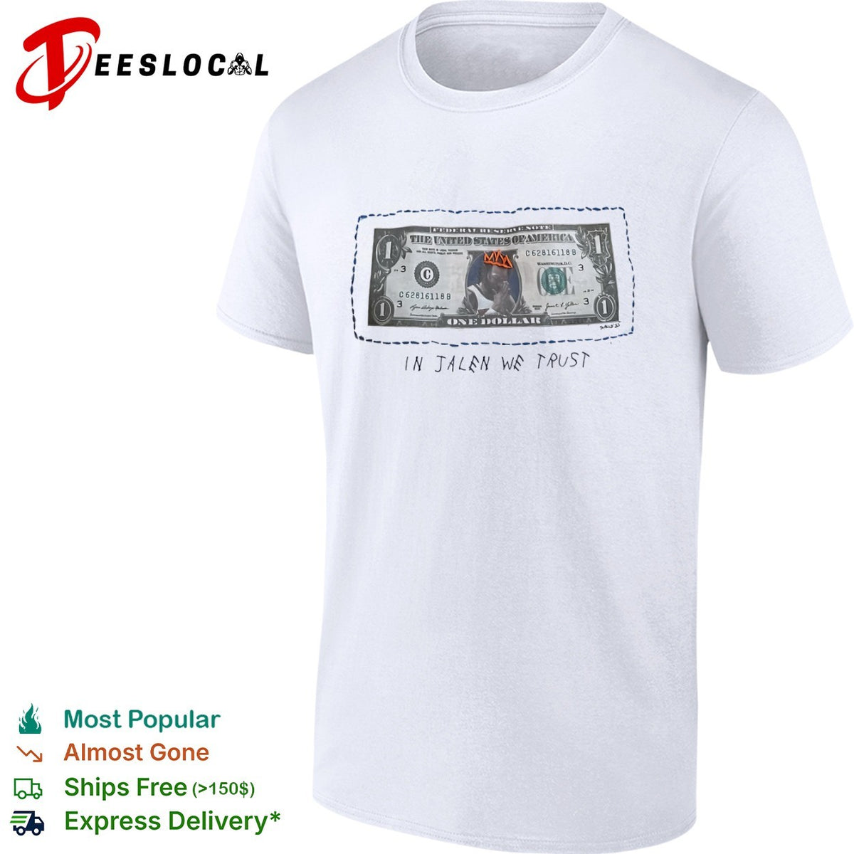 We Trust One Dollar Custom shirt