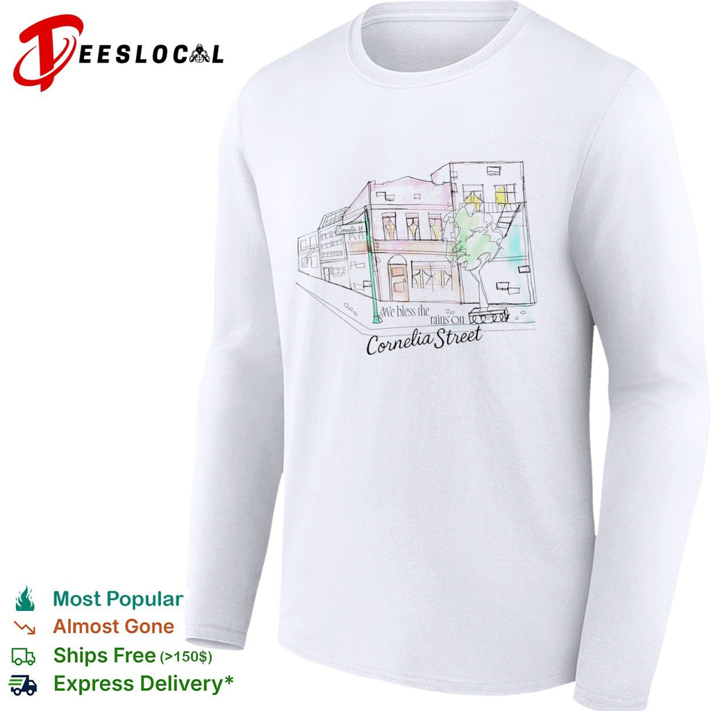We bless the rains on Cornelia Street Taylor shirt