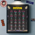Welcome To Rockville 2026 In Daytona Beach Florida Full Lineup At Daytona International Speedway From May 7 To 10 2026 Home Decor Poster Canvas