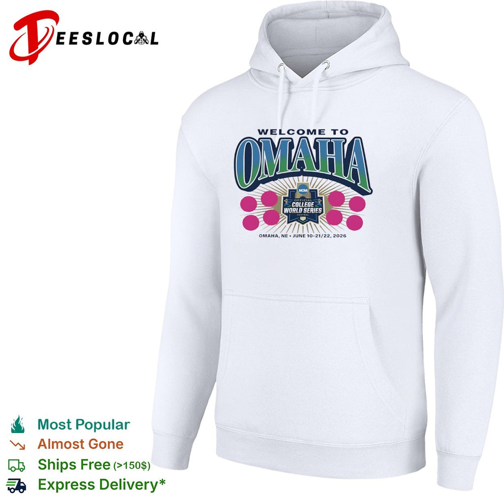 Welcome to Omaha NCAA Official College World Series Fastbal Omaha NE June 2026 shirt