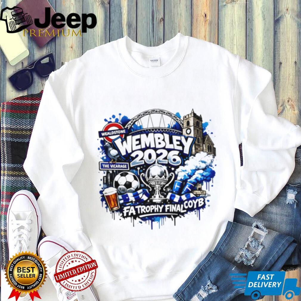 Wembley 2026 FA Trophy Final COYB Wealdstone FC T Shirt