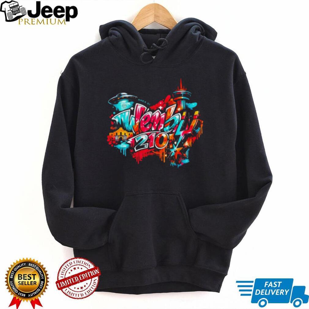 Wemby 210 San Antonio Graffiti Style Alien Basketball T Shirt