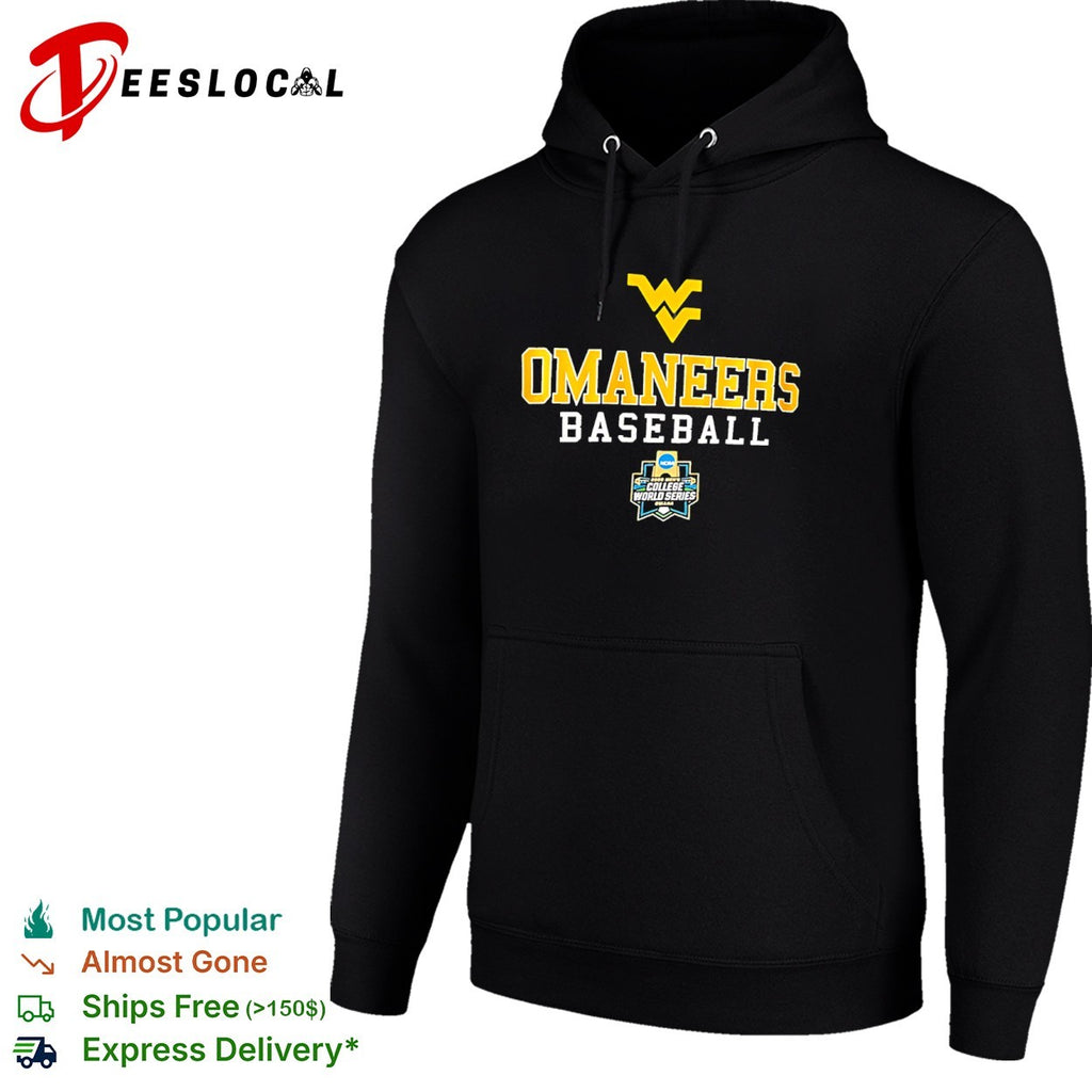 West Virginia Mountaineers Baseball 2024 College World Series Omaha shirt