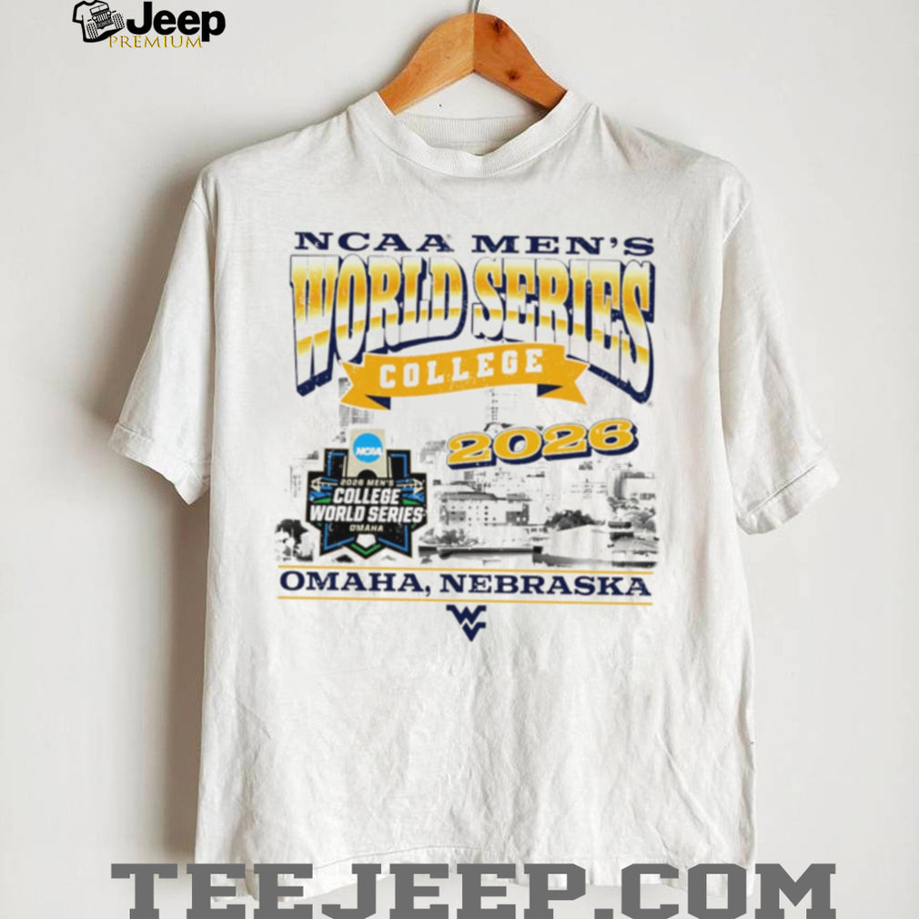 West Virginia Mountaineers Baseball Morgantown Regional 2026 skyline shirt