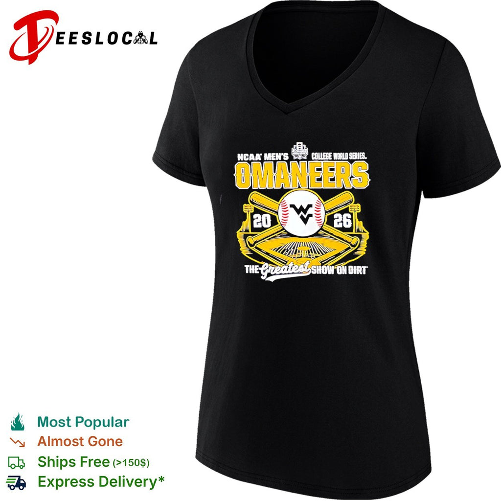 West Virginia Mountaineers NCAA Men College World Series 2026 The Greatest Show shirt