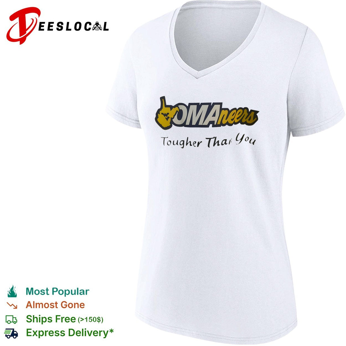 West Virginia Mountaineers OMAneers Tougher Than You shirt