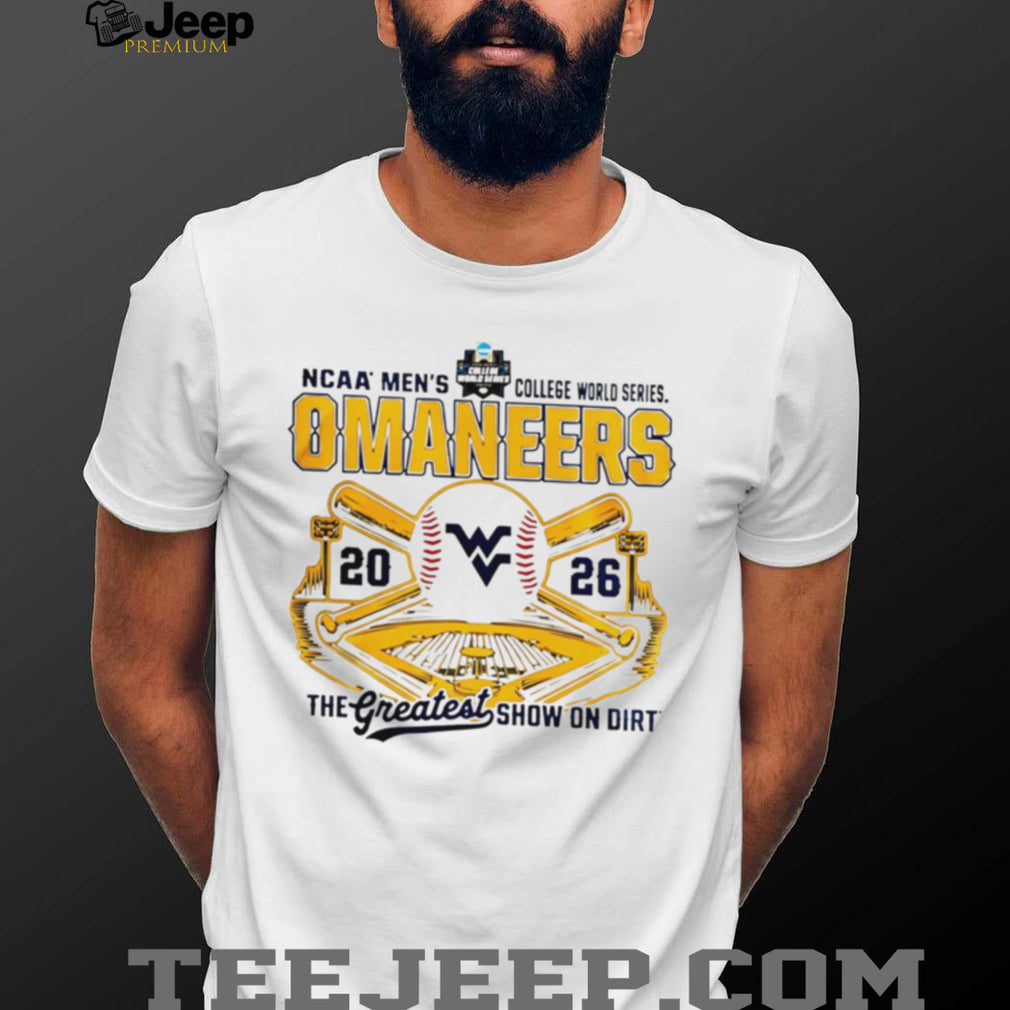West Virginia Mountaineers Omaneers Baseball College World Series 2026 shirt