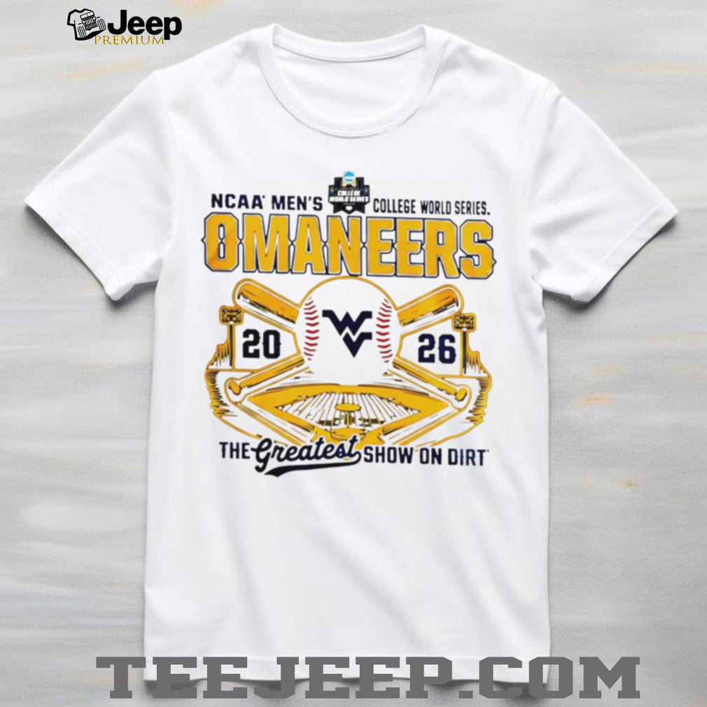 West Virginia Mountaineers Omaneers Baseball College World Series 2026 shirt