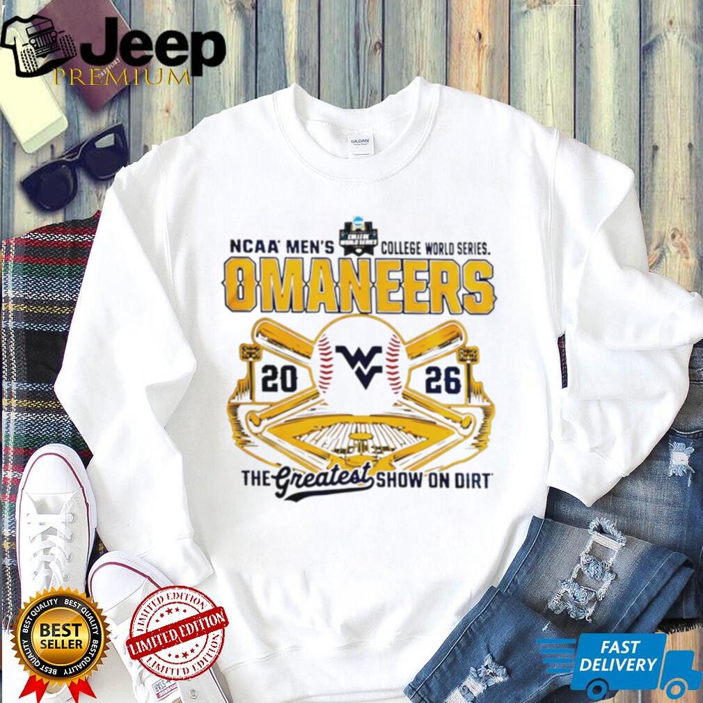West Virginia Mountaineers Omaneers Baseball College World Series 2026 shirt