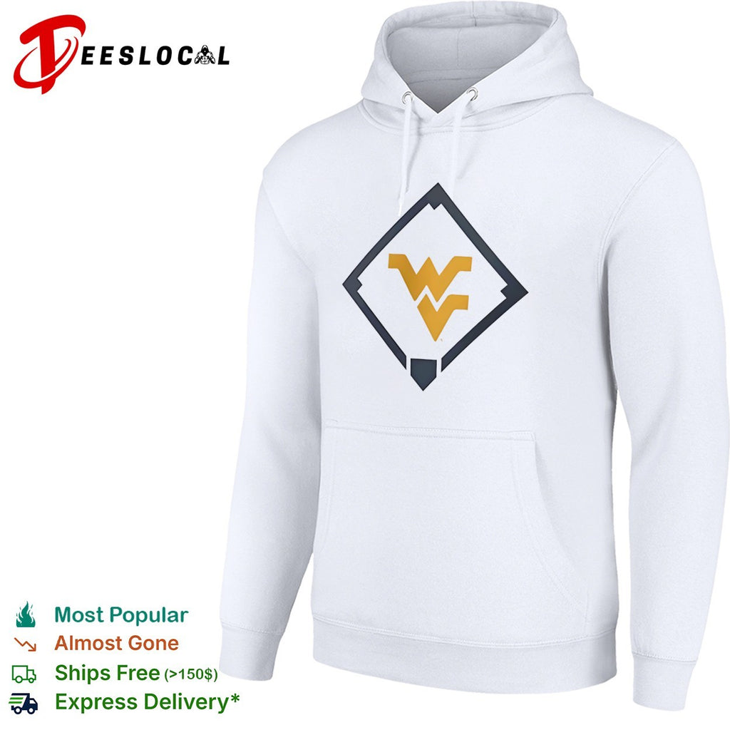 West Virginia Mountaineers WV Logo Baseball Diamond shirt