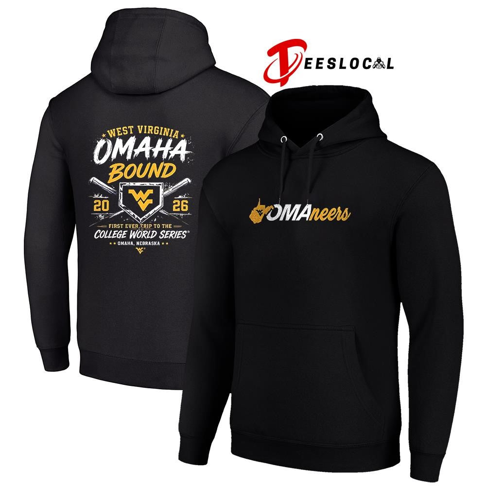 West Virginia Mountaineers first ever trip to the College World series Omaneers graphic shirt