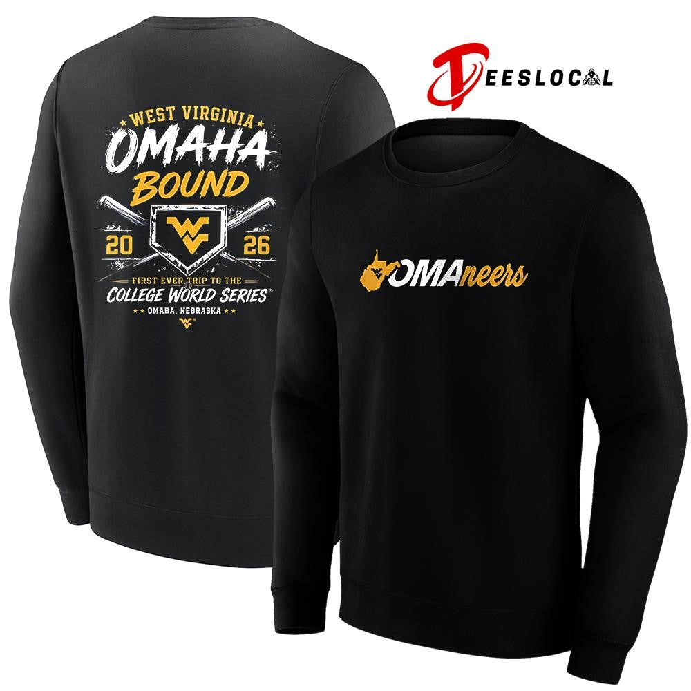 West Virginia Mountaineers first ever trip to the College World series Omaneers graphic shirt