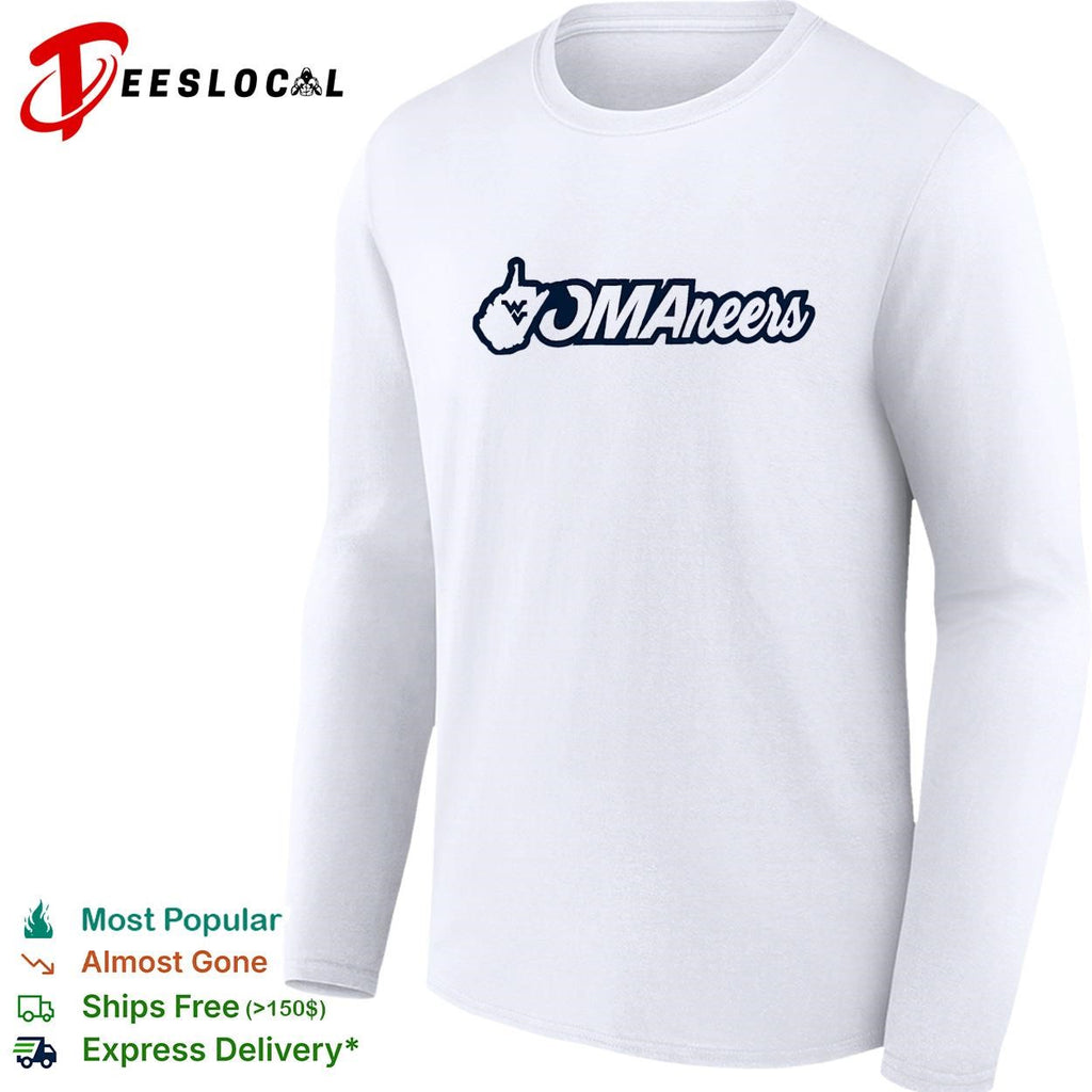 West Virginia Omaha bound mountaineer mascot logo shirt