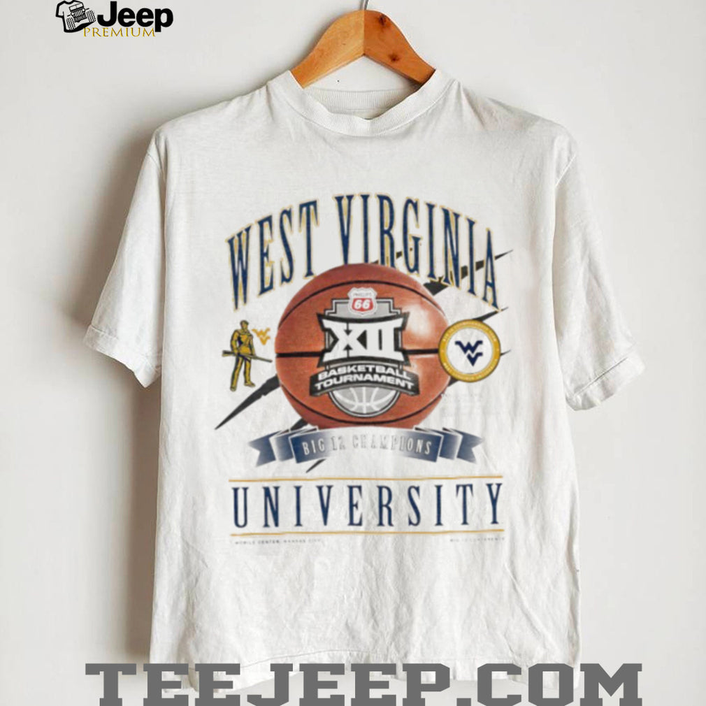West Virginia University Big 12 Women’s Basketball Champions T Shirt