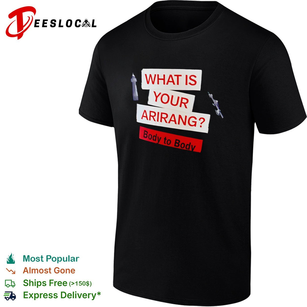 What is your Arirang body to body shirt