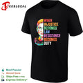 When injustice becomes law resistance becomes duty RBG portrait pop art quote shirt
