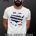 Where do you rep the cowboys US map shirt