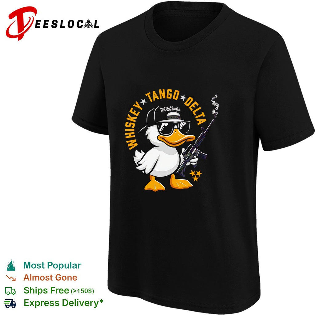 Whiskey Tango Delta duck We the People cool cap shirt