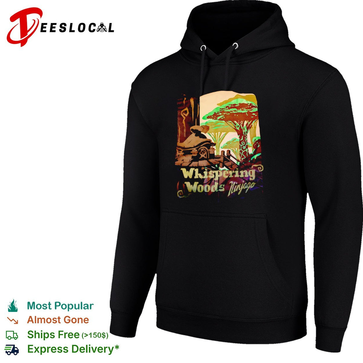 Whispering Woods Ninjago Forest Temple Scene Lego Ninjago Masters of Spinjitzu shirt