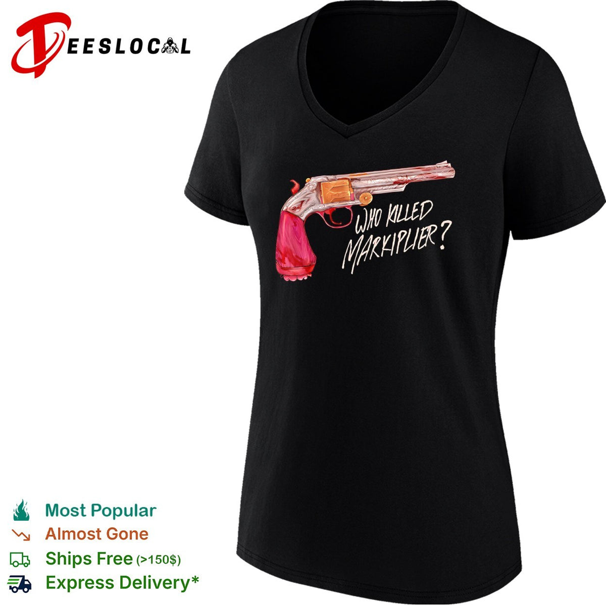Who Killed Markiplier Revolver The Markiplier Murder Mystery shirt