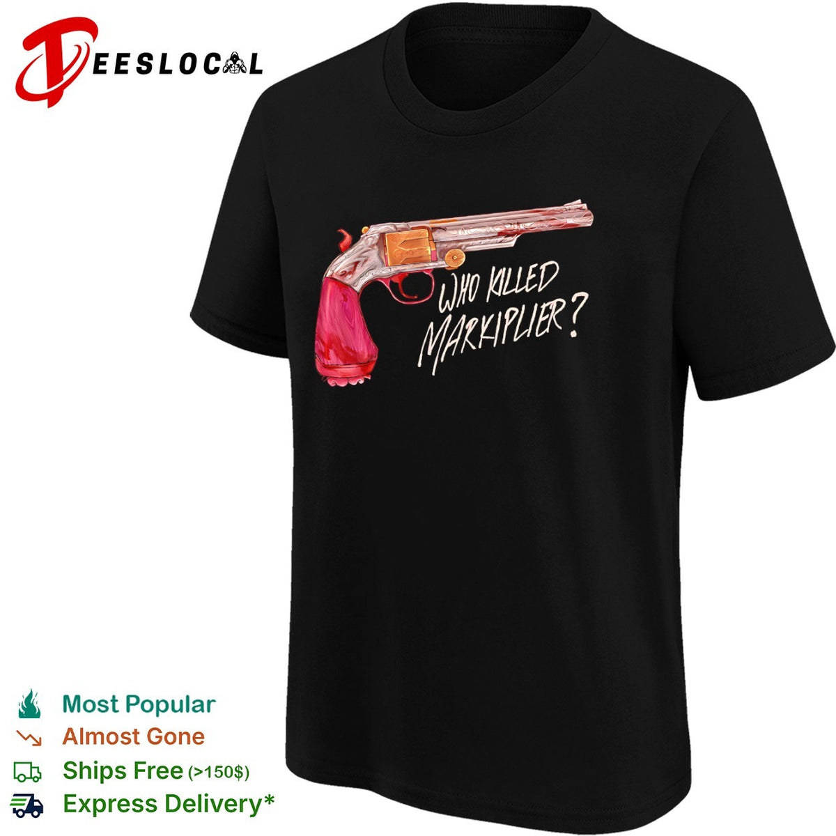 Who Killed Markiplier Revolver The Markiplier Murder Mystery shirt