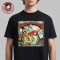 Widespread Panic Austin Texas 2026 Merch Gig Poster At Moody Center On February 14 And 15 2026 Art By Billy Perkins T-Shirt