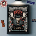 Widespread Panic Jackson Wyoming 2026 Gig Poster At Snow King Mountain On July 5 2026 Home Decor Poster Canvas
