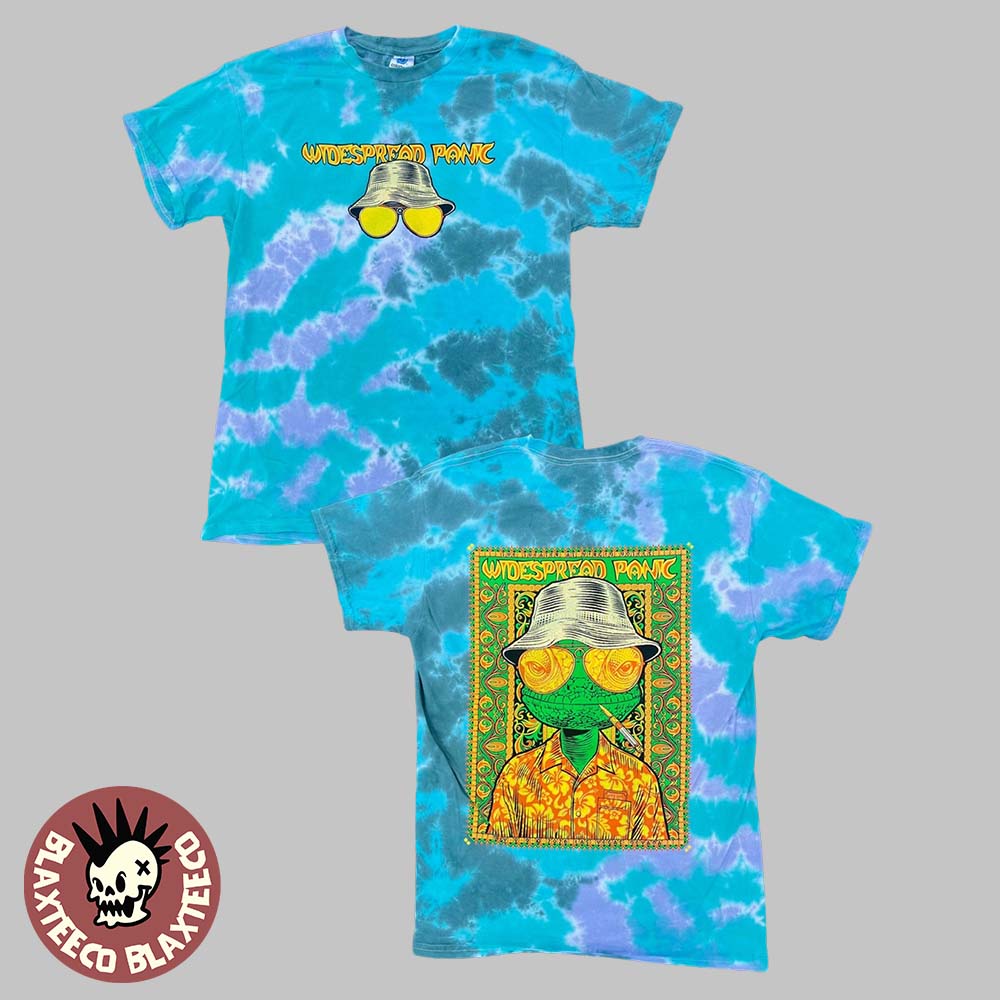 Widespread Panic Las Vegas NV 2026 Merch Tee On May 8 9 10 2026 The Gecko Tie Dye T-Shirt