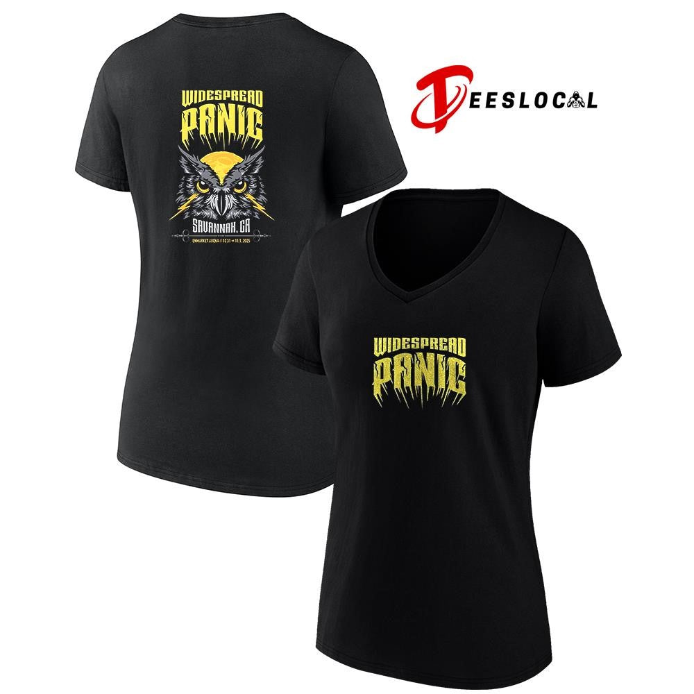 Widespread Panic Savannah Georgia Enmarket Arena the owl shirt