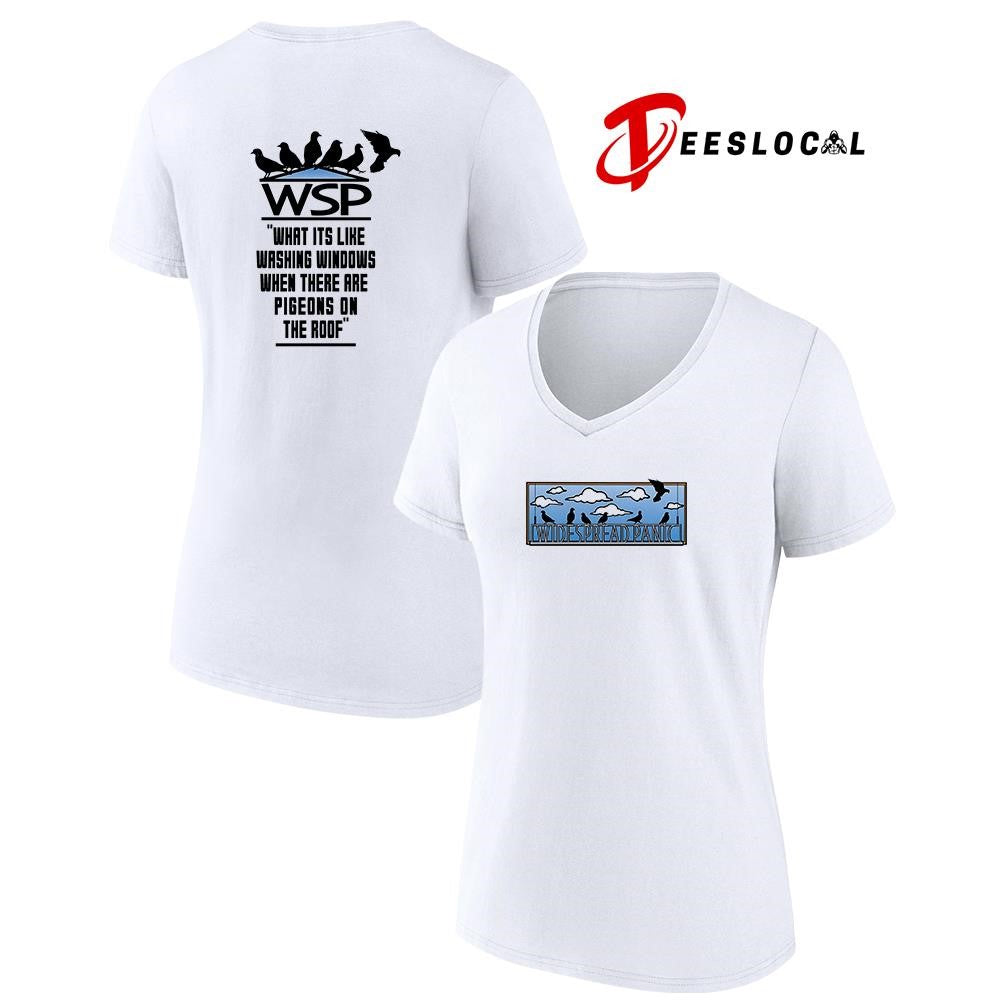 Widespread Panic what it is like washing windows when there are pigeons graphic shirt