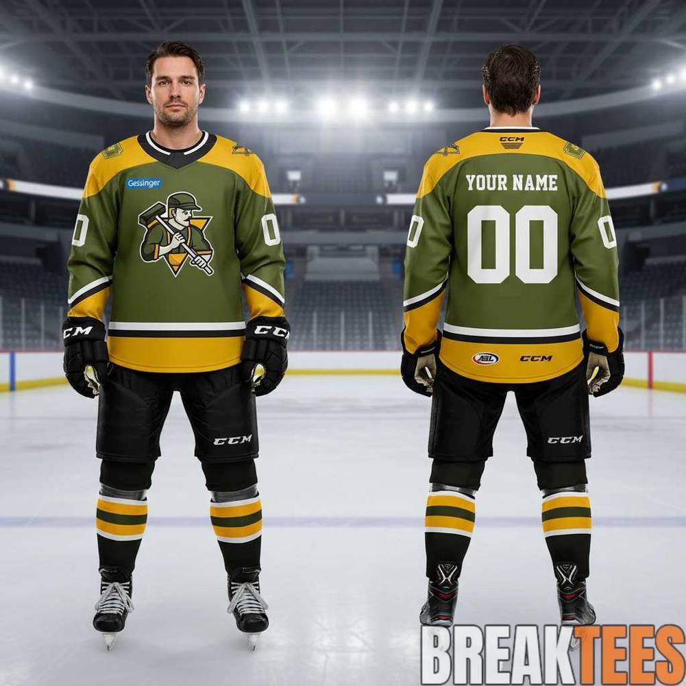 WilkesBarreScranton Penguins Steamtown Gandy Dancers Hockey Jersey