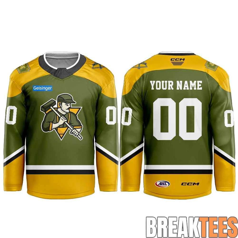WilkesBarreScranton Penguins Steamtown Gandy Dancers Hockey Jersey