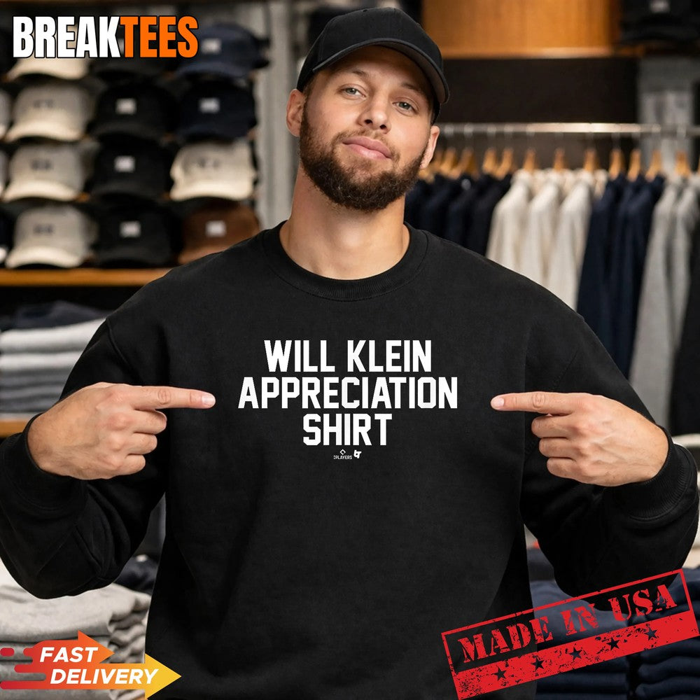 Will Klein Appreciation Shirt Los Angeles Baseball T-Shirt