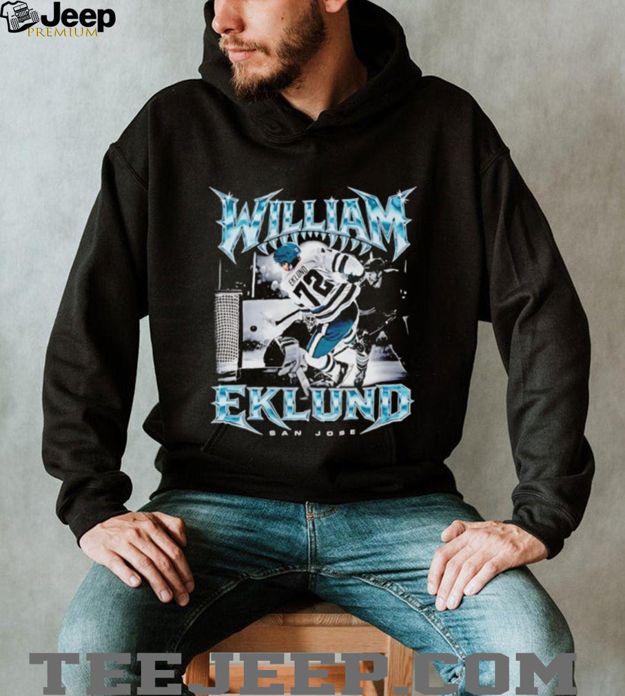 William Eklund San Jose Sharks Hockey Graphic T shirt