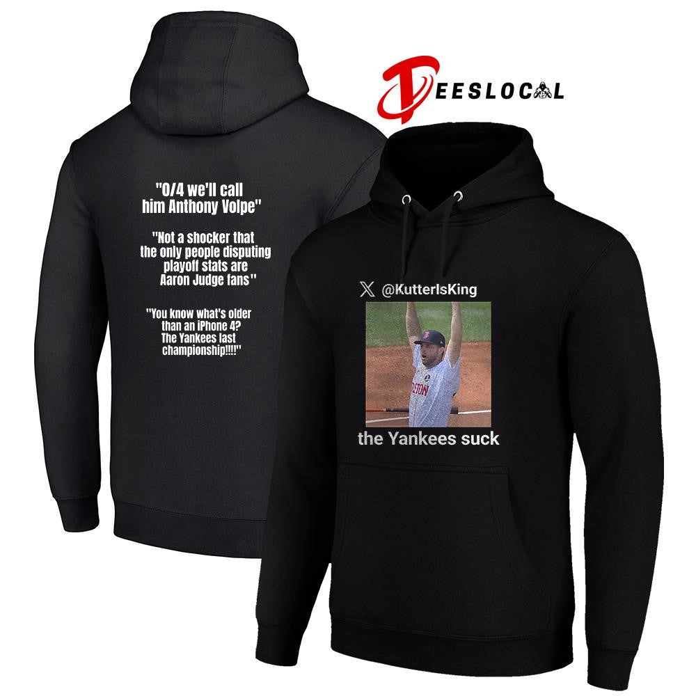 Wilyer Abreu KutterIsKing the Yankees suck meme shirt