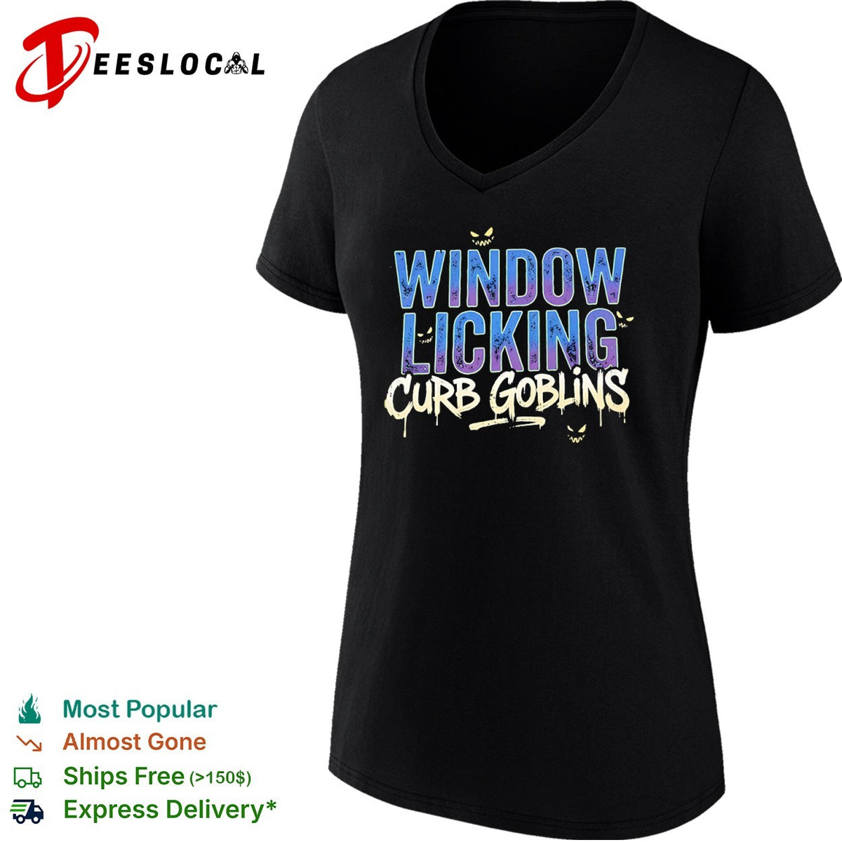 Window Licking Curb Goblins shirt