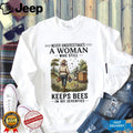 Woman Keeps Bees In Her Seventies Beekeeper Shirt
