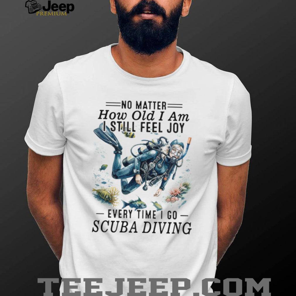 Woman Scuba Diver Ocean Underwater Adventure T Shirt