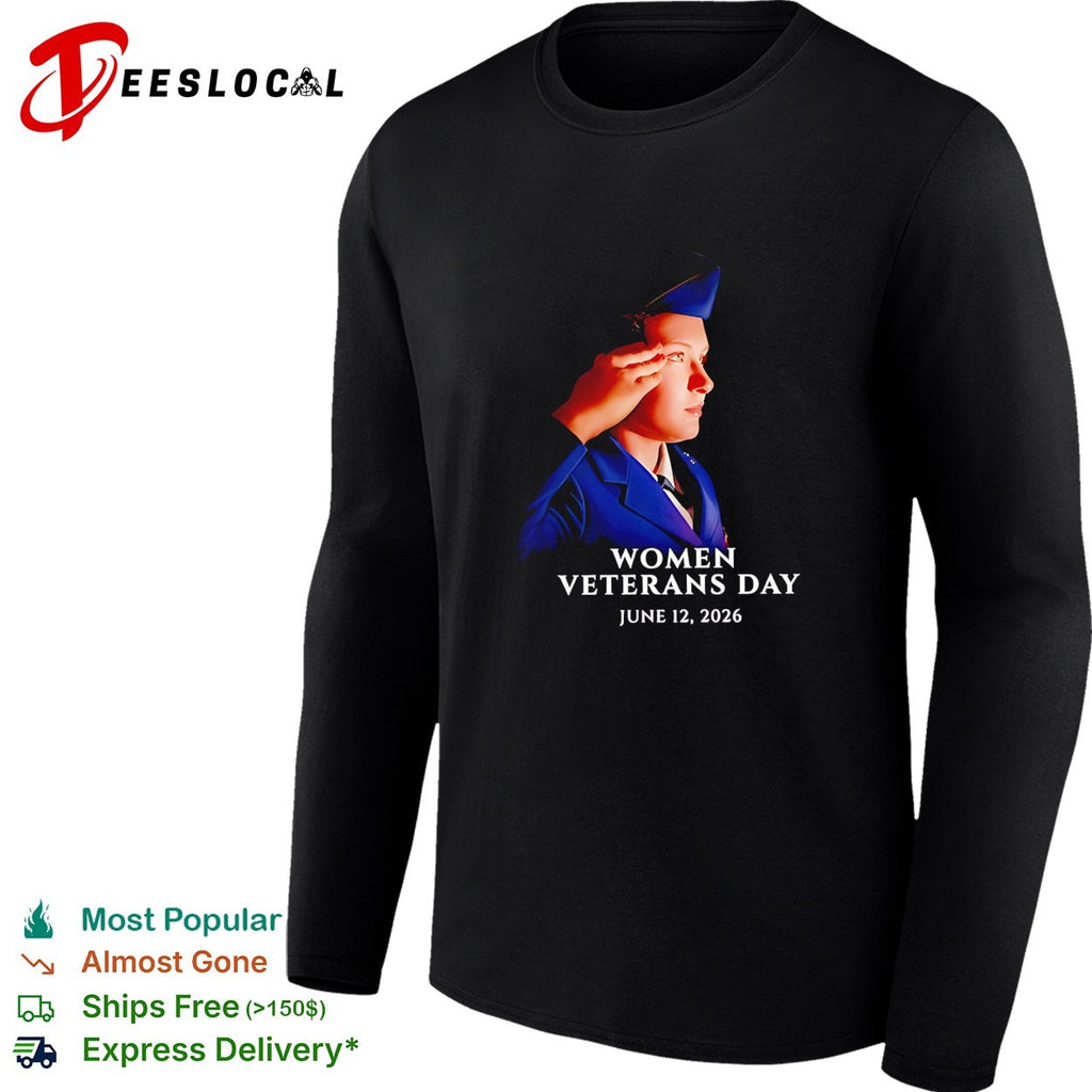 Women Veterans Day 2026 honoring the women who have made the ultimate sacrifice shirt