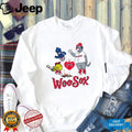 WooSox Mascot Team Logo Baseball Fan Apparel T Shirt