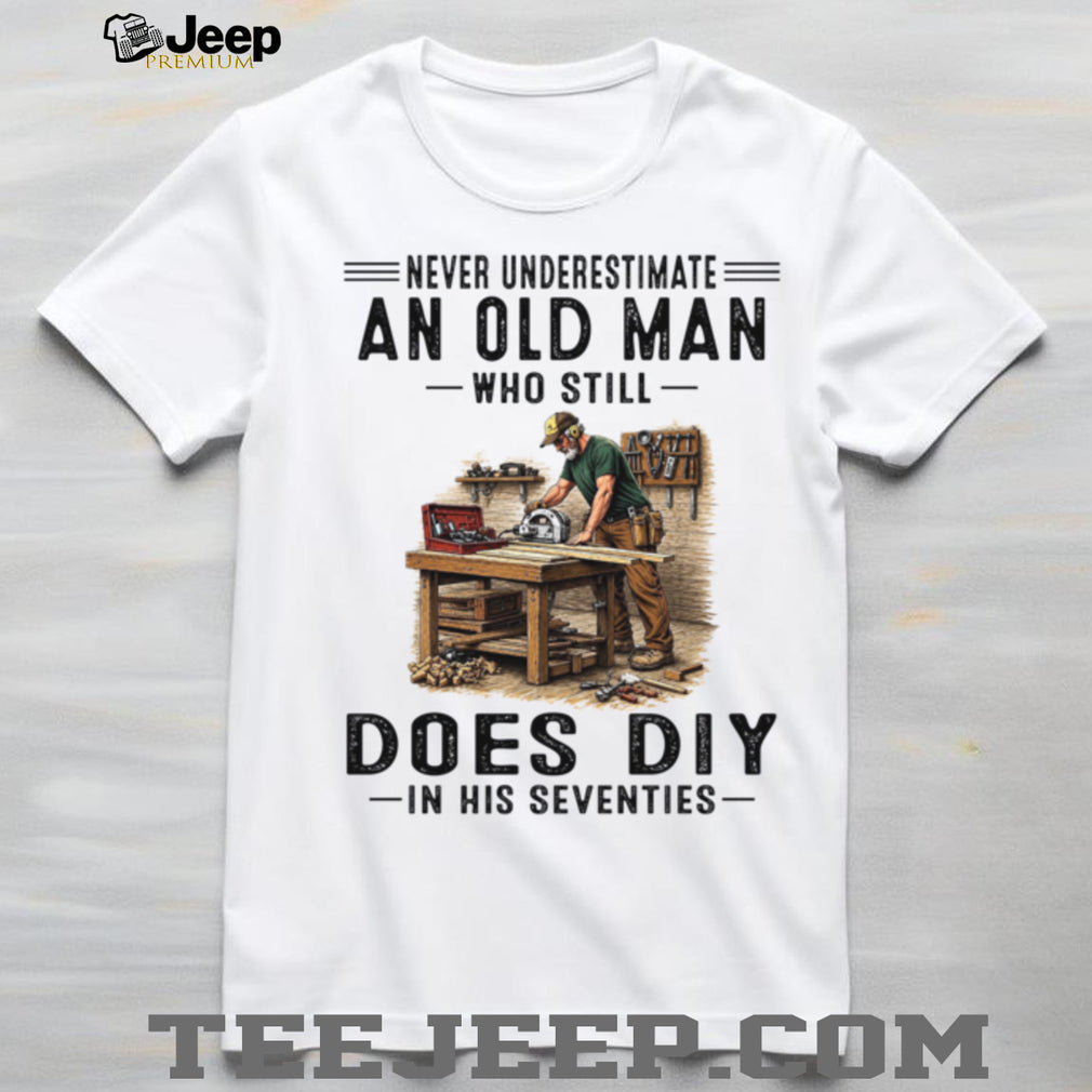 Woodworking Carpenter Man Seventies DIY Hobbyist Shirt
