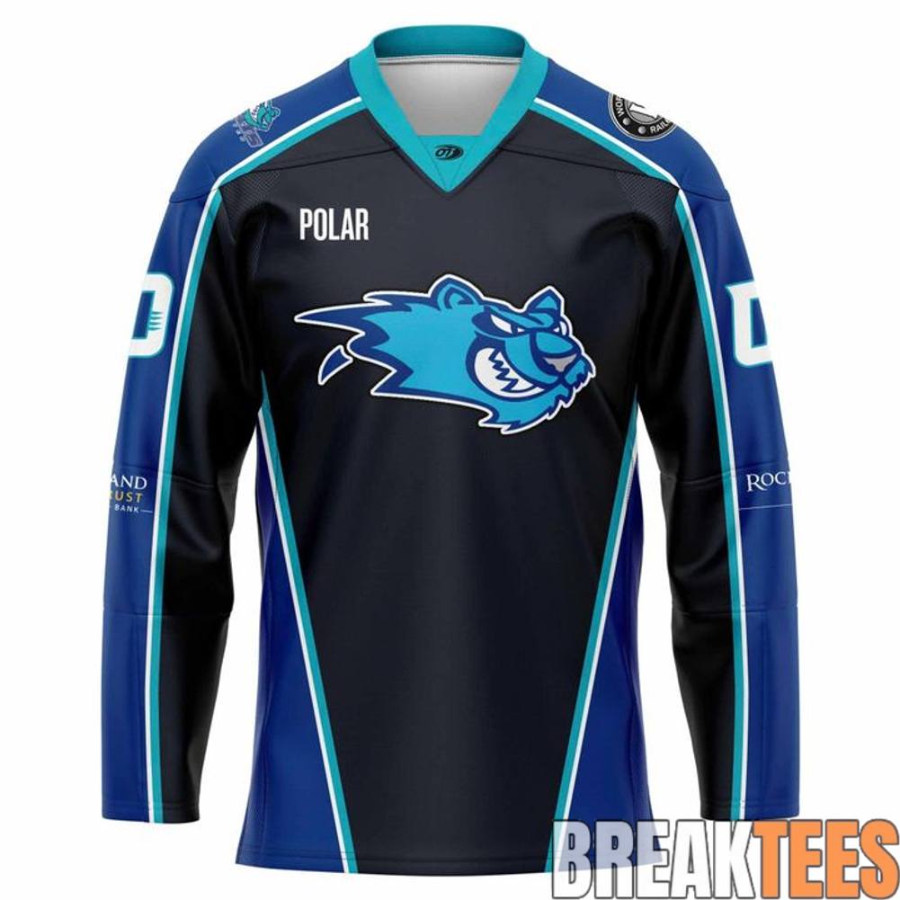 Worcester Railers IceCats Special New Hockey Jersey