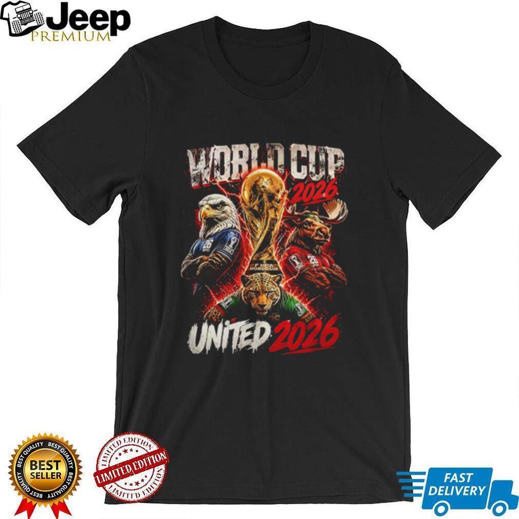 World Cup 2026 American eagle Canadian moose Mexican jaguar United 2026 shirt