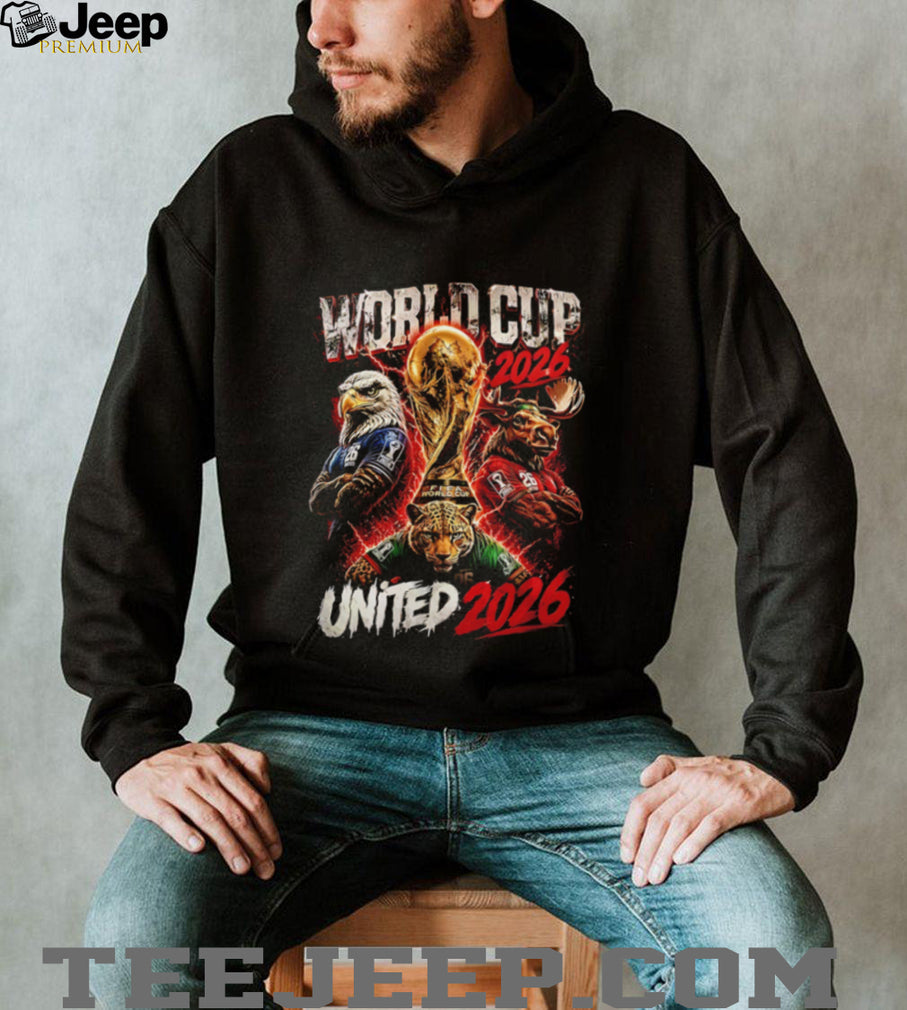 World Cup 2026 American eagle Canadian moose Mexican jaguar United 2026 shirt