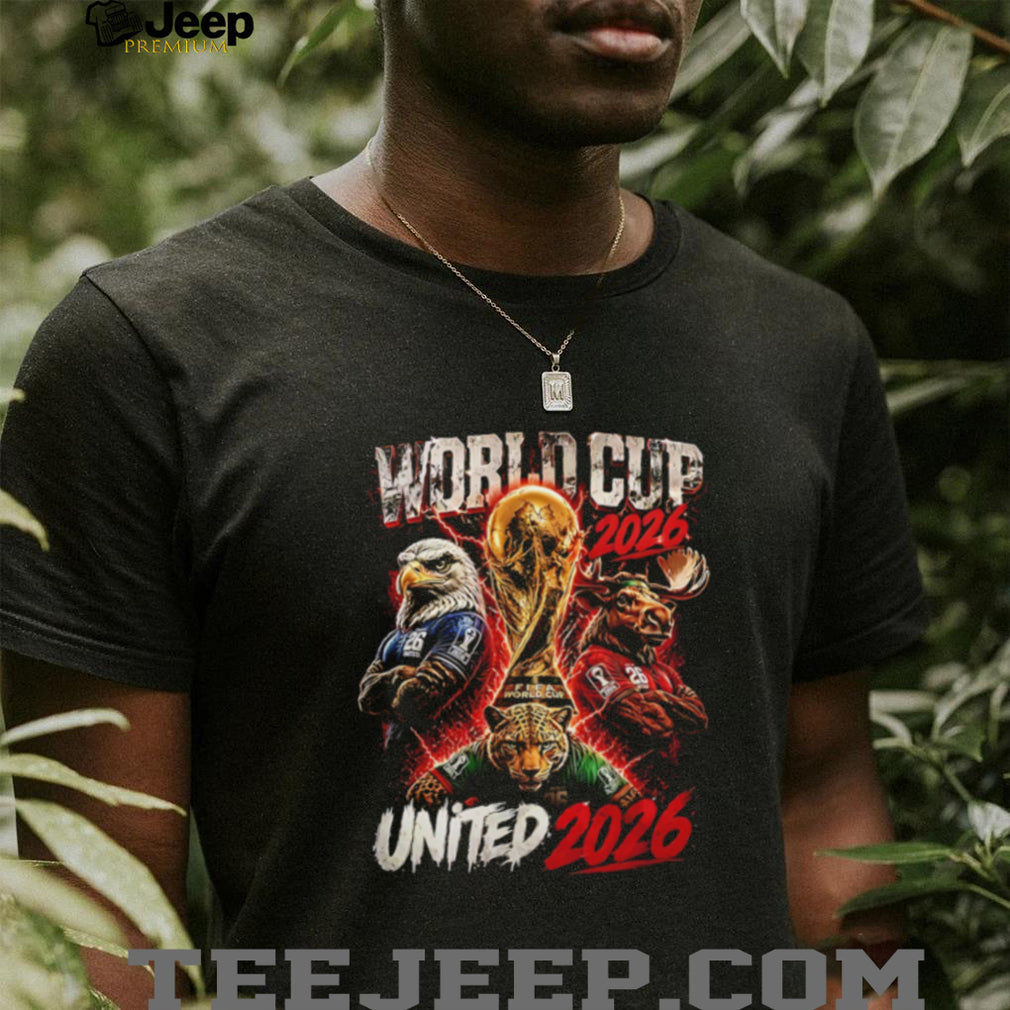 World Cup 2026 American eagle Canadian moose Mexican jaguar United 2026 shirt