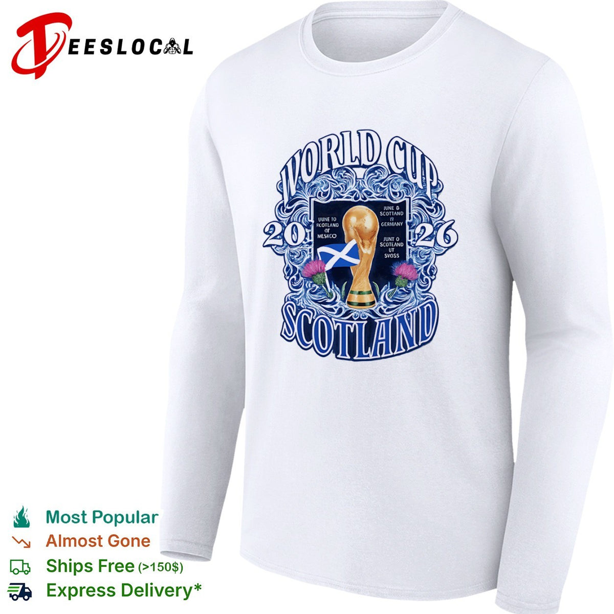 World Cup 2026 Scotland Uune to Rcotland or Meskco June 6 Scottand 19 Germany shirt