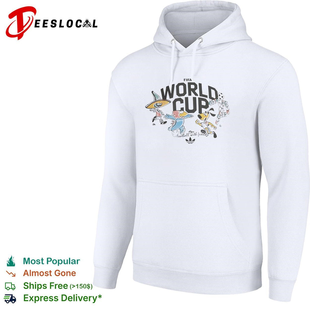 World Cup football with friends cartoon characters poster shirt