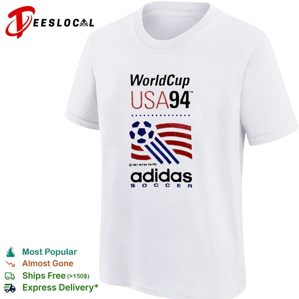 WorldCup USA94 1991 WC 94 TM ISL soccer tournament logo shirt